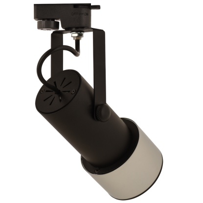 Monofaze Soketli Ray Spot - 14112-12-53 - Siyah - Krom