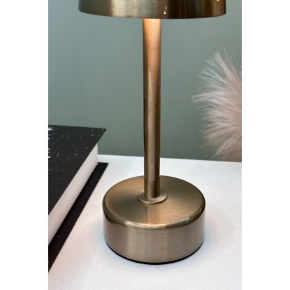 Nosta Şarjlı Masa Lambası Yeşil 3 Kademe On-Off - 17101-01-20 - Eskitme