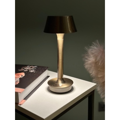 Novis Şarjlı Masa Lambası Yeşil 3 Kademe On-Off - 17104-01-20 - Eskitme