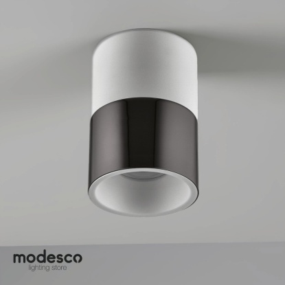 Sıva Üstü Sabit Spot - 13259-01-55 - Beyaz - İnox