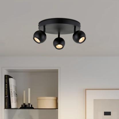 Sıva Üstü Hareketli Spot - 13300-3Y-19 - Siyah