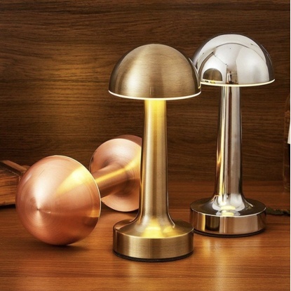 Cosenza Dokunmatik Dim Edilebilir Şarjlı Masa Lambası - 17809-01-33 - Bakır