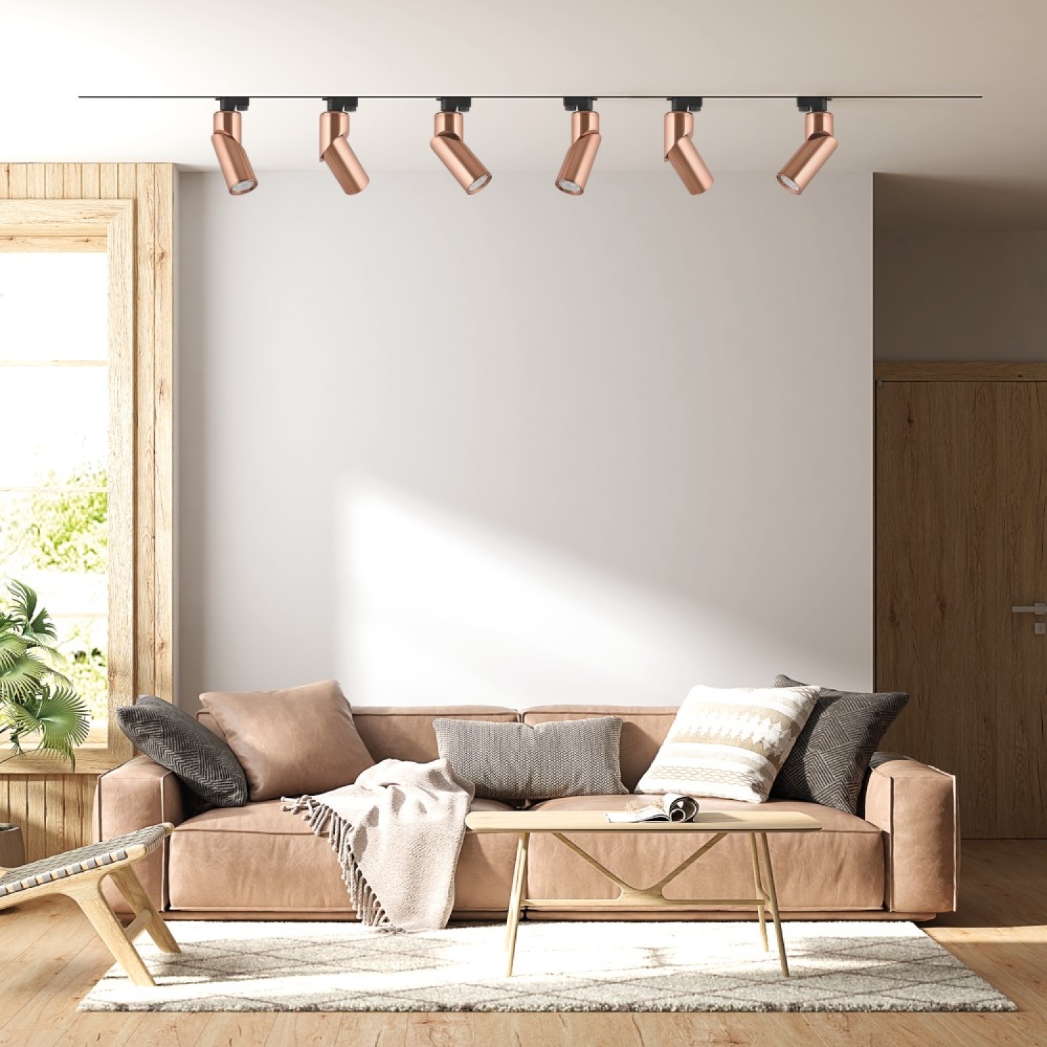 Monofaze Soketli Ray Spot Led Aydınlatma Rose Gold - 14320 01 32