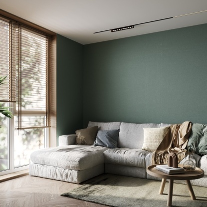 220 Mm Hareketli Magnet Spotline 12W-48 Vdc - Bd60-032Xx - Siyah