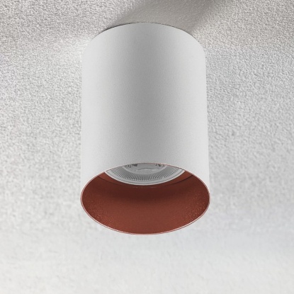 Sıva Üstü Sabit Spot - 13249-00-41 - Beyaz - Oranj