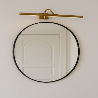 45 Cm Dekoratif Şarjlı Led Tablo - Ayna Aplik